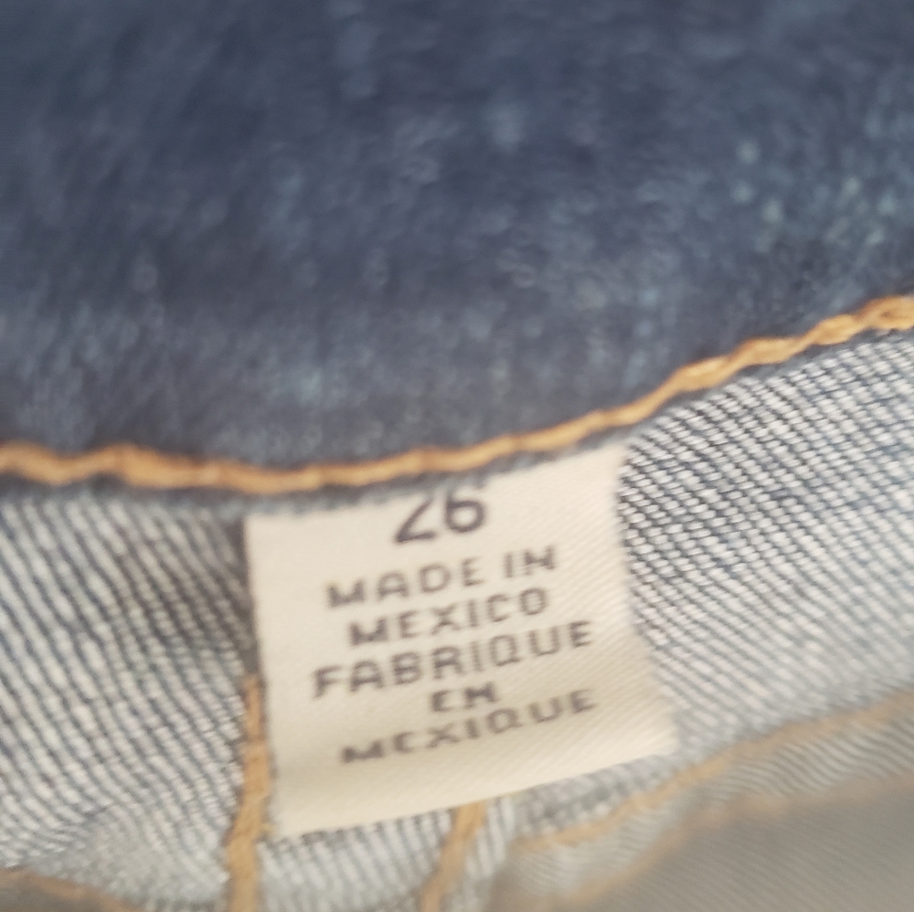 True Religion Blue Jeans Size 26 Straight Leg - Picture 8 of 9